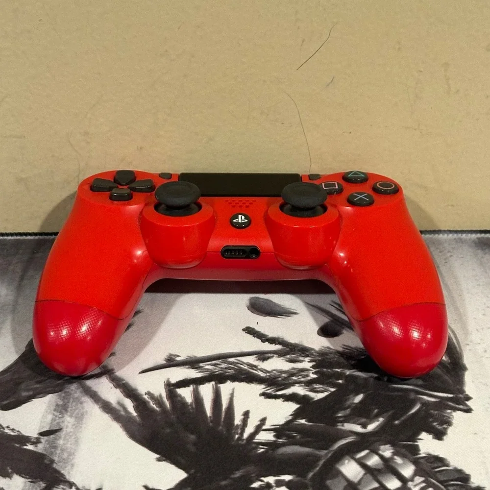 Sony DualShock 4 Wireless Controller PS4 Magma Red (for parts only)